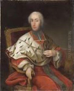 Portrait Of Cardinal Clement 
Augustus Von Wittelsbach, Archbishop Elector Of Cologne (1723-61)