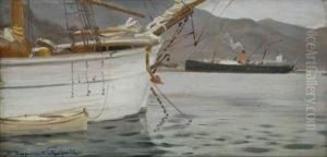 Philippeville, 1896, Le Port (algerie) by Xavier Desparmet-Fitzgerald