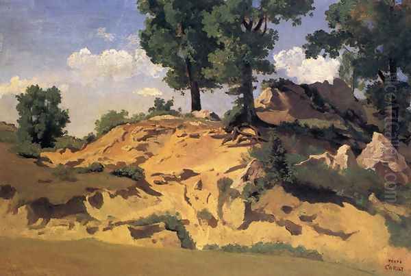 Trees and Rocks at La Serpentara - view 1