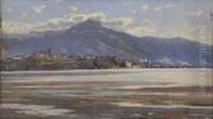 Maree Montante Dans La Baie D'hendaye by Xavier Desparmet-Fitzgerald