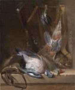 A Hunting Still Life With Game by Alexandre-Francois Desportes