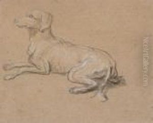 Studies Of Dogs by Alexandre-Francois Desportes