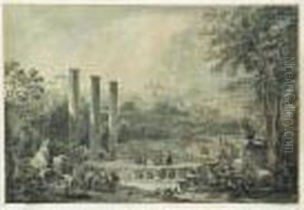 Le Temple De Serapis A Pouzzoles - view 1