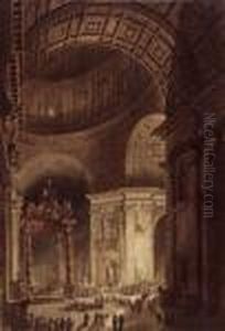 And Francesco Piranesi by Louis Jean Desprez