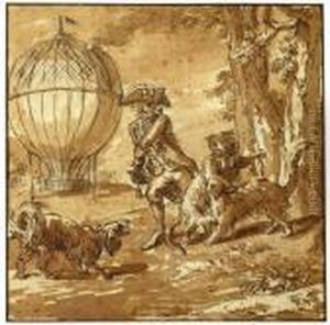 Entre Chiens Et Chats Devant Un Ballon