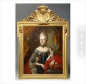 Portrait De Clement Wenceslas De
 Saxe Et De Sa Soeur Marie Cunegonde Abbesse D'essen Et De Thorn