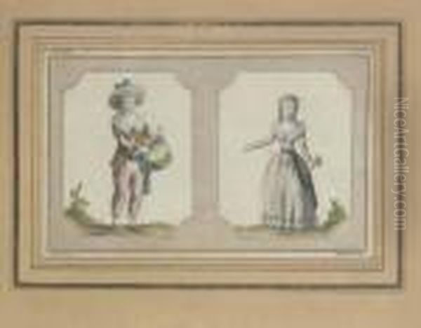 Cabinet Des Modes Ou Les Modes Nouvelles Par Duhamel - view 1