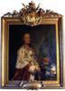 Portrait Du Duc De Saxe Clement Wenceslaus, Electeur Et Archeveque De Treves