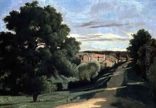 Landscape: Le Petit Charville, near Ville d'Array - view 1
