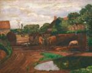 L'attelage by Leon Detroy