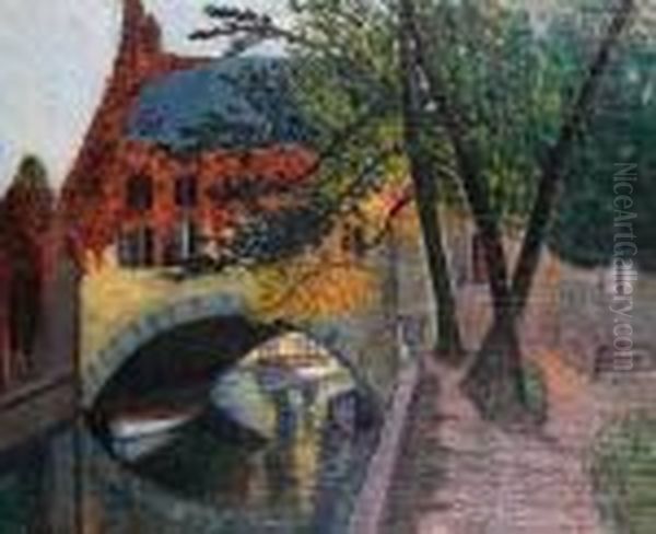 Canal In Bruges - view 1