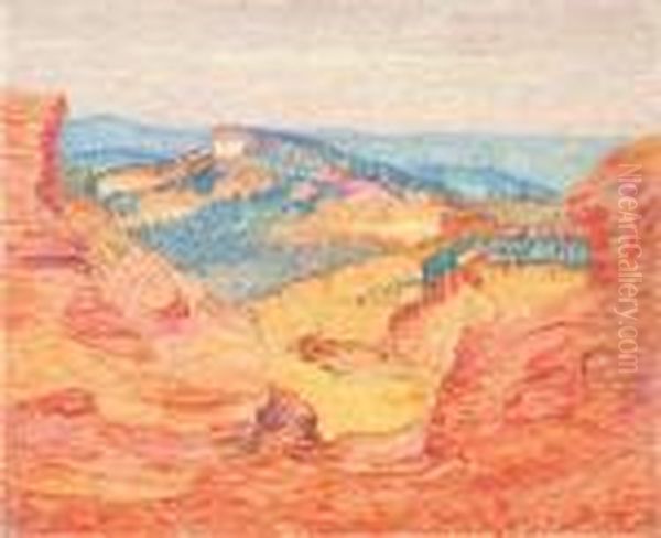 Paysage Aux Rochers Rouges - view 1