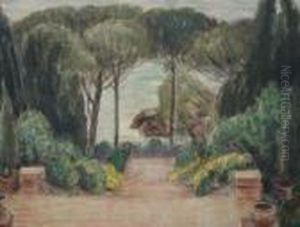 Jardin A Saint Tropez by Leon Detroy