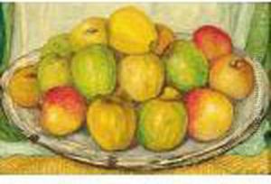 Plate Of Apples