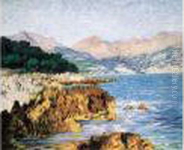 La Cote Rocheuse Surplombant La Mer - view 1