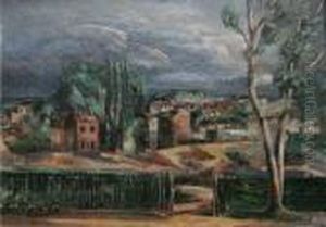 Sydlandsk Stadsvy by Eric Detthow