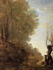 The Happy Isle by Jean-Baptiste-Camille Corot