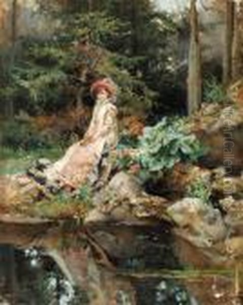 A Summer Day By The Pond - view 1