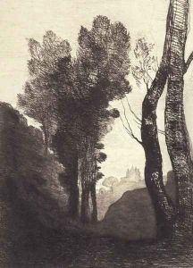 Environs de Rome, 1866 by Jean-Baptiste-Camille Corot
