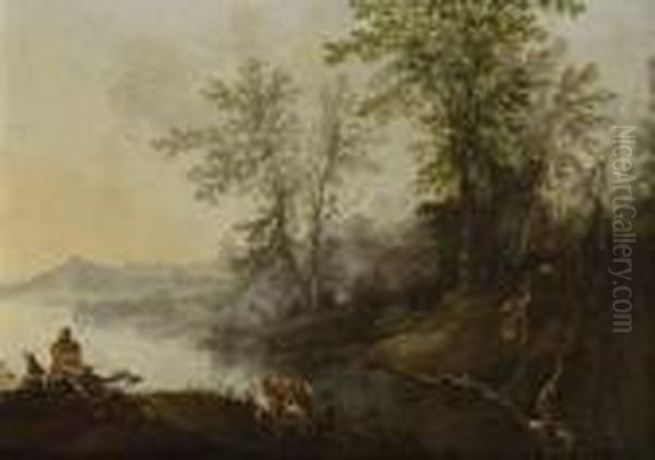 Bewaldete Flusslandschaften - view 1