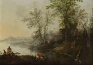 Bewaldete Flusslandschaften by Francois J. Deutsch