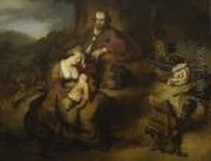 Ruhe Auf Der Flucht Nach Agypten. by Francois J. Deutsch