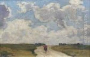 Cavalier Sur Un Chemin Cavalier Sur Un Chemin