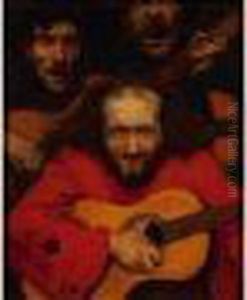 Les Trois Guitaristes by Andre Devambez