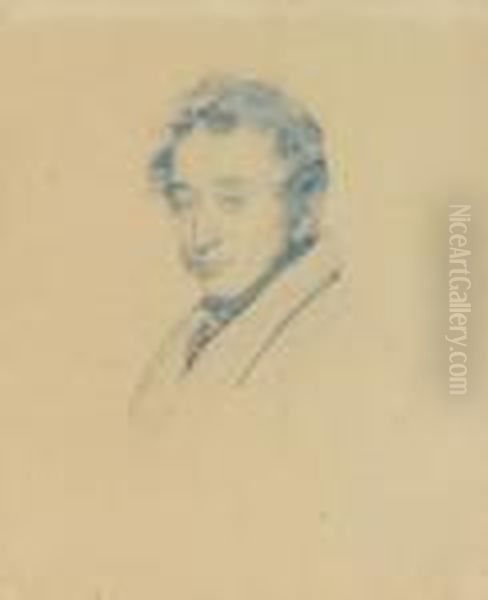 Portrait De Jeune Homme En Buste - view 1