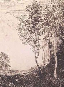 Memory of Italy, 1863 by Jean-Baptiste-Camille Corot
