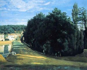 Ville d'Avray - the Chemin de Corot by Jean-Baptiste-Camille Corot