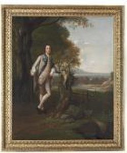 Portrait Of Sir John Shaw by Arthur Devis