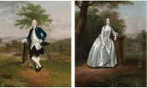 Portrait Of Edward Travers, And His Wife Elizabeth