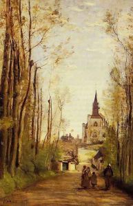 Marissal, Path to the Front of the Church