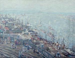 Quebec Harbour From Upper Town