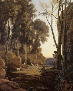 The Little Shepherd by Jean-Baptiste-Camille Corot