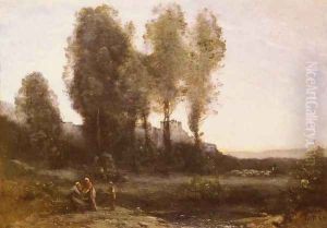 Le Monastere Derriere Les Arbres (The Monastery Behind the Trees)