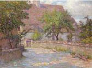 Normandy Farmhouse by Wynford Dewhurst