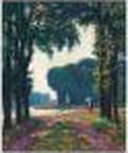 The Park, Versailles by Wynford Dewhurst