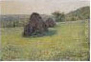 Haystacks by Wynford Dewhurst