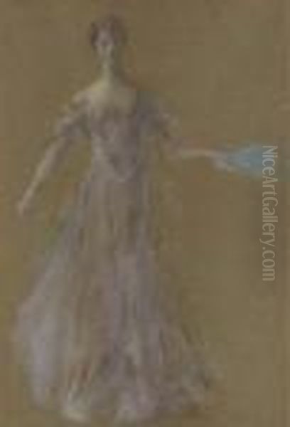 Lady In A Lavender Dress - view 1