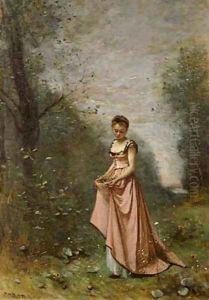 Springtime of Life by Jean-Baptiste-Camille Corot