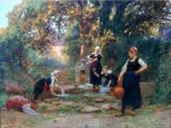 Les Lavandieres - view 1