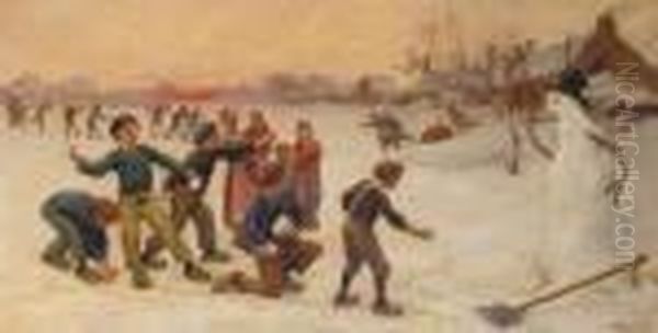 Playing With Snowballs - view 1