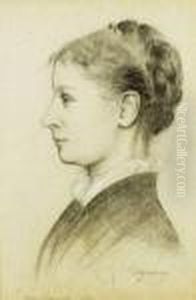Sophie, Portrait De Jeune Fille, Vers 1890 Sophie, Portrait De Jeune Fille, Vers 1890
