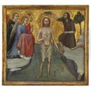 Battesimo Di Cristo by Taddeo Di Bartolo