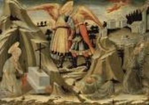 Tobias And The Angel, The
Penitence Of Saint Jerome And The Stigmatization Of Saint Francis by Bicci Di Neri
