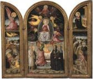 A Triptych by Bicci Di Neri