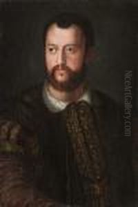 Portrait Of Cosimo I De'medici (1519-74) by Agnolo Bronzino