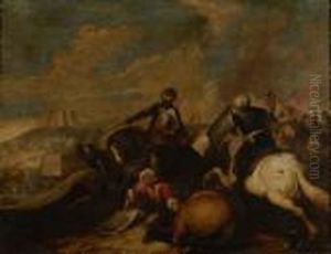 Combattimento Fra Cristiani E Turchi